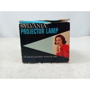 Vintage Sylvania‎ DNE Projector Lamp 150W 120V Tungsten Halogen Tru-Beam NOS